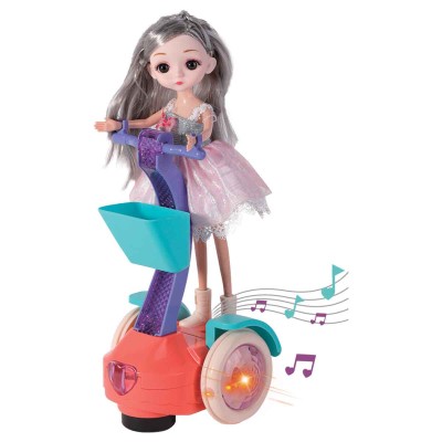 Poupée B/o Balance Car &girl