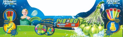 Jeu de water-polo attrape et lance avec 100 balles d'eau.
