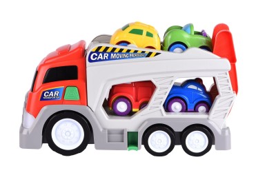 Sound & Lights 5pc Car Transporter 