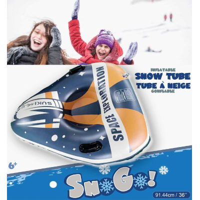 Snow Tube 36in Flake Space Explorer