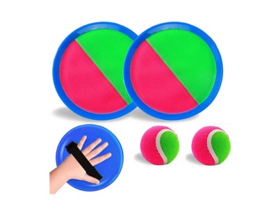 Ensemble de 2 jeux attrape-balle avec 2 balles.