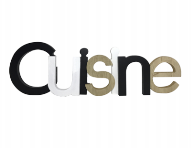 Mot décoratif cuisine
