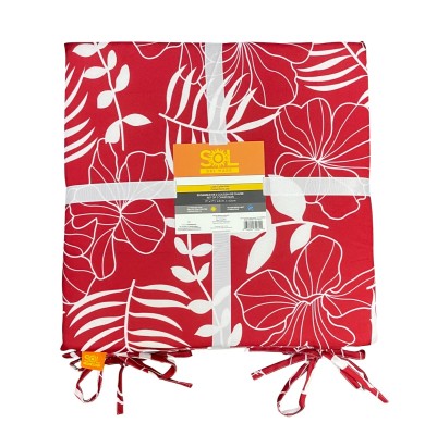 Liza | Ensemble de 2 coussins de chaise | 17 x 17" assorti