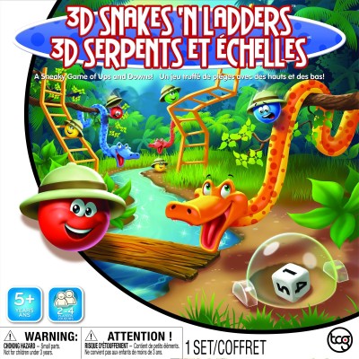 Serpents et échelles en 3D