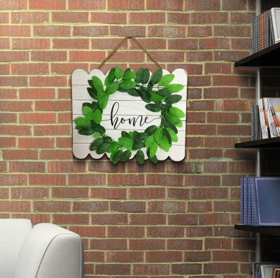 Déco murale home leaves