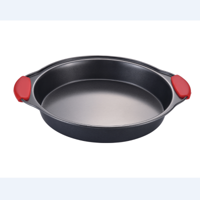 Non Stick Round Cake Pan 25cm with Silicone Handles
