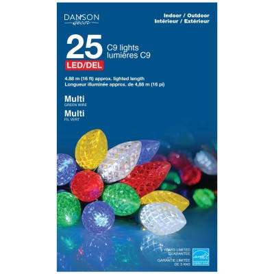 Lentille à facettes à éclairage extérieur de 25 C9