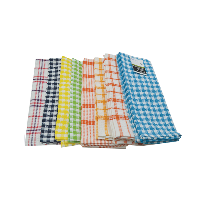 Kitchen Towel 3pk Check Waffle Weave