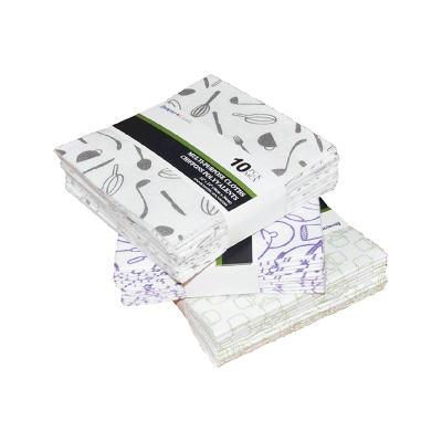 Dish Cloth 10pk Multi Purpose Viscose