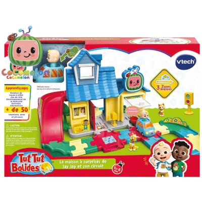 Vtech Cocomelon Go| Go| Smart Wheels Jj's House Track Set