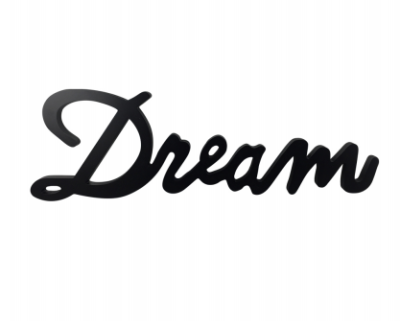 Mot décoratif dream