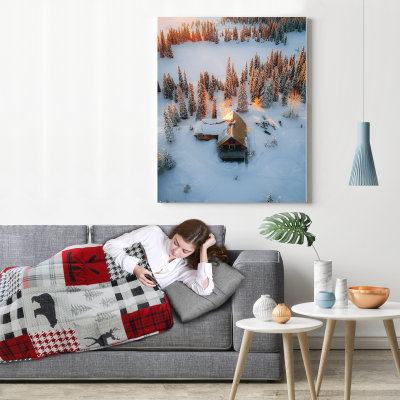 Patchwork - Weighted Quilted Throw | 10lbs  40x60"