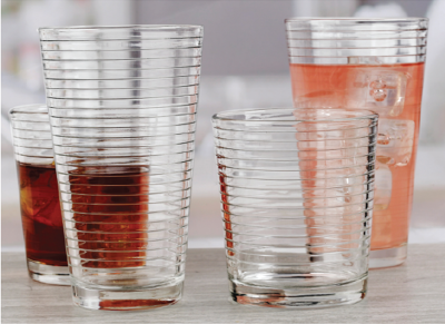 Hoop Tumbler Glasses Set - 12pc