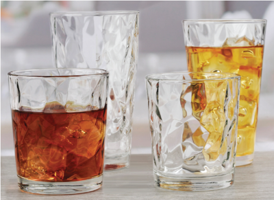 Cabrini Tumbler Glasses Set - 12 Pc