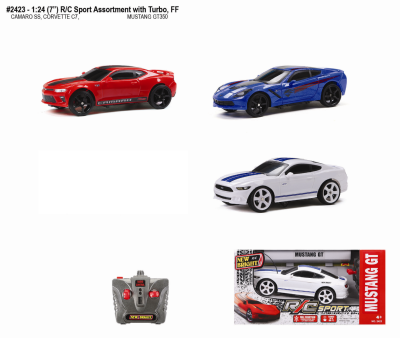 New Bright 1:24 R/c Forza Motorsport With Turbo Ff 