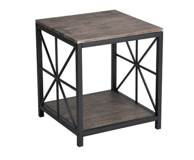 Maeve - Table de bout avec structure en métal