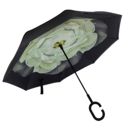 Parapluie inversé antidérapant 8k Type C à main libre