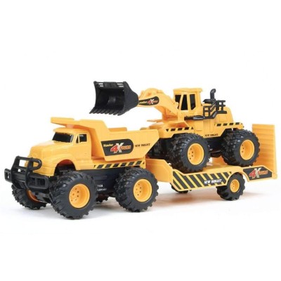 Paquet double de construction 4x4 avec remorque