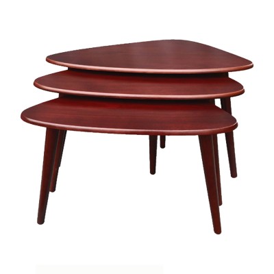 Tables gigognes en bois 3 pièces