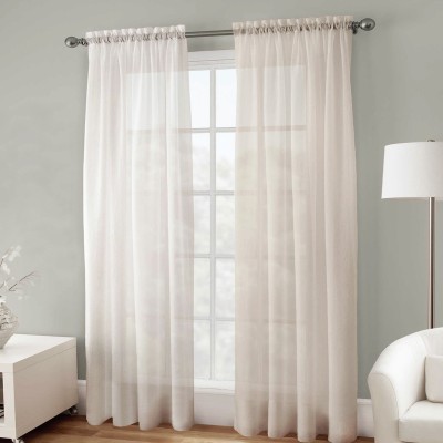 Basic Elegance - Panneau passe-tringle en voile semi-transparent 