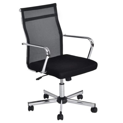 Wakapuaka - Office Chair with Chrome Armrest