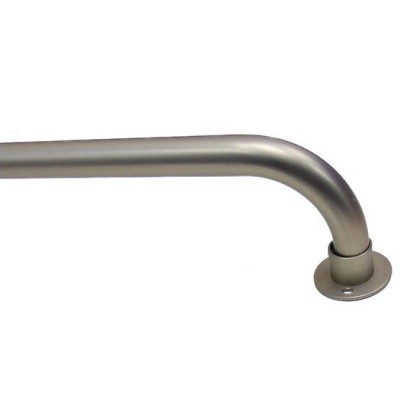 NICKEL FINISH BLACKOUT POLE SET