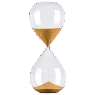 Hourglass 25Min 6In 6.5X16.5Cm Sand & Blush Asst