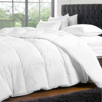 W Home - Couette en coton avec duvet de canard blanc et microgel