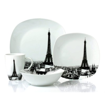 SANDRA VENDITTI - Ensemble de vaiselle de 16 pièces Paris
