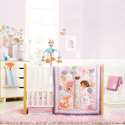Ensemble de literie pour lit de bébé, 3 pièces, voiles