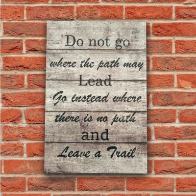 Leave A Trail Wall Art