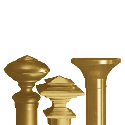 BELLAMY POLE SET - GOLD