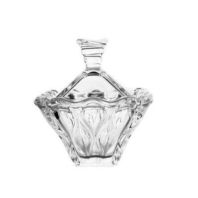 Bonbonnière En Verre 16x19cm