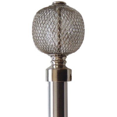 ROBIN POLE SET  - BRUSHED NICKEL