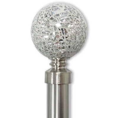 CASSANDRA POLE SET  - BRUSHED NICKEL