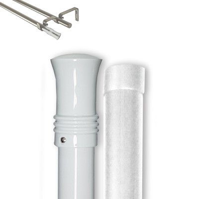 STANNIS DOUBLE POLE SET - WHITE