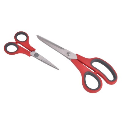 Ensemble de 2 ciseaux - rouge