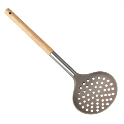 À La Cuisine -  Acacia wood handle nylon skimmer