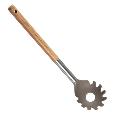 À la Cuisine - Acacia wood handle nylon pasta server