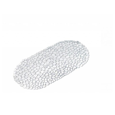 Tapis de bain en PVC transparent