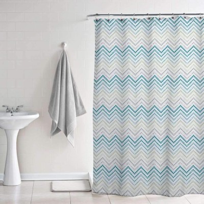 Rideaux de douche imprimés Bloom Peva - Chevron