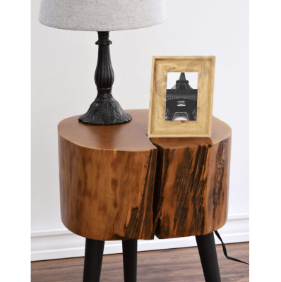 Cadre photo en faux bois