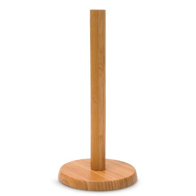 Porte essuie-tout en bambou