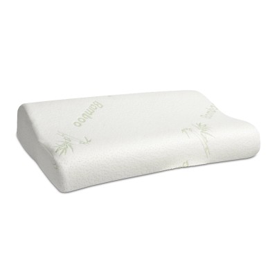 Maison Blanche - Oreiller forme en mousse mémoire de luxe en bambou