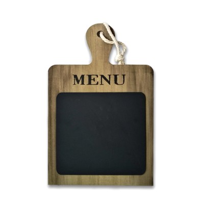 À la Cuisine - Tableau de menu en bois