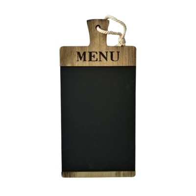 À la Cuisine - Tableau de menu en bois