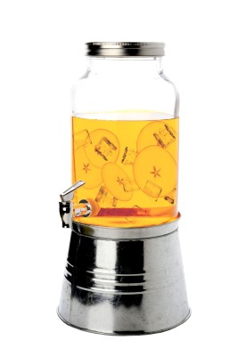 Distributeur de boissons en verre