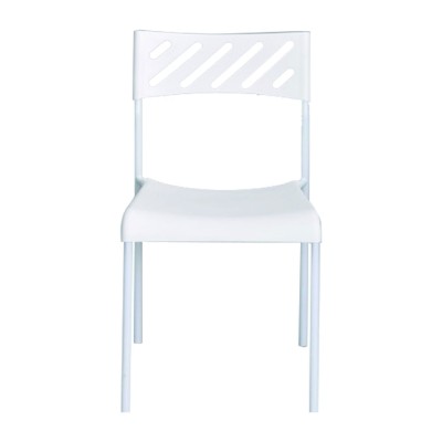 Nesto - Chaise en plastique avec structure en métal