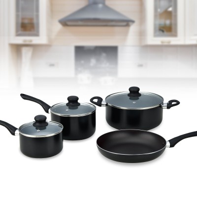 Batterie de cuisine antiadhésive 7 pièces