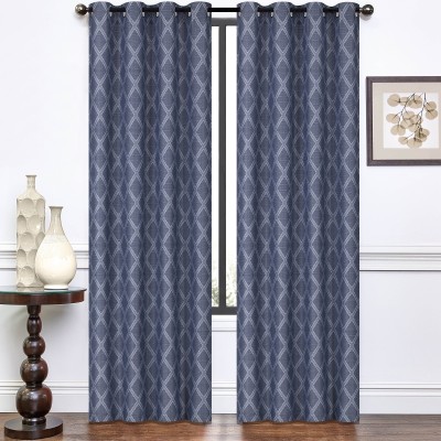 Elgin - Set of 2 3D Jacquard Grommet Panels | 38"x84"